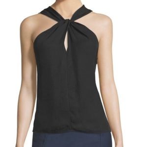 {RAG & BONE} Collins Twist Black Halter Top Small